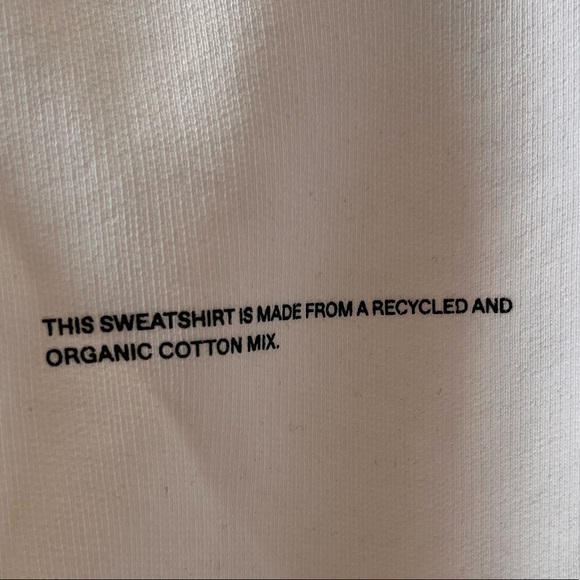 PANGAIA 365 Signature Sweatshirt - Large -sustainable materials 🌱 NEVER WORN ❗️ - Picture 5 of 6